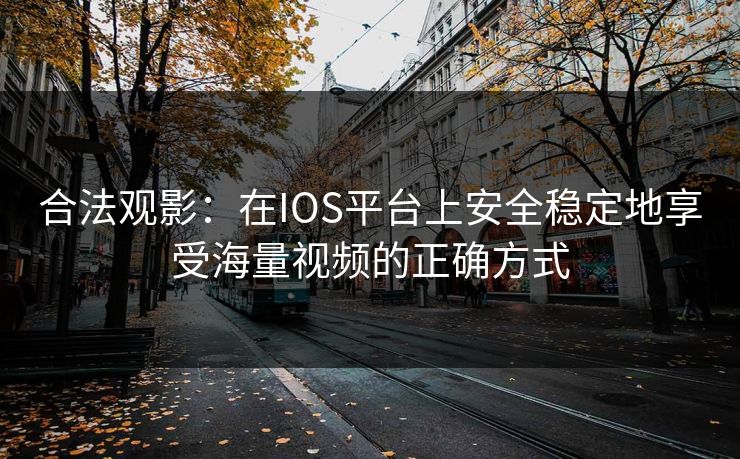 合法观影：在IOS平台上安全稳定地享受海量视频的正确方式