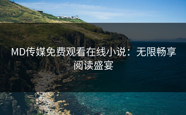 MD传媒免费观看在线小说:无限畅享阅读盛宴